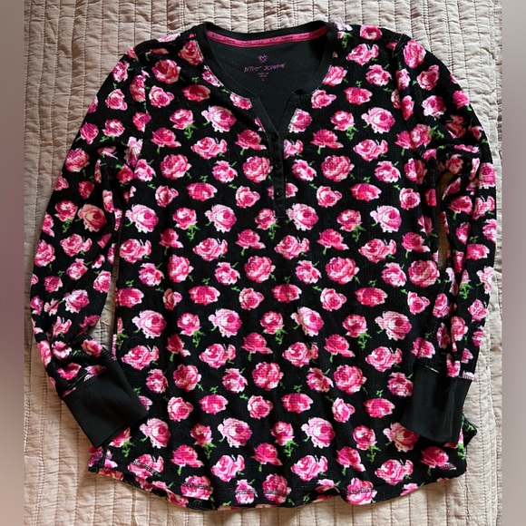 Betsey Johnson Pajama Set. Super Soft! Sz L. - Picture 3 of 12